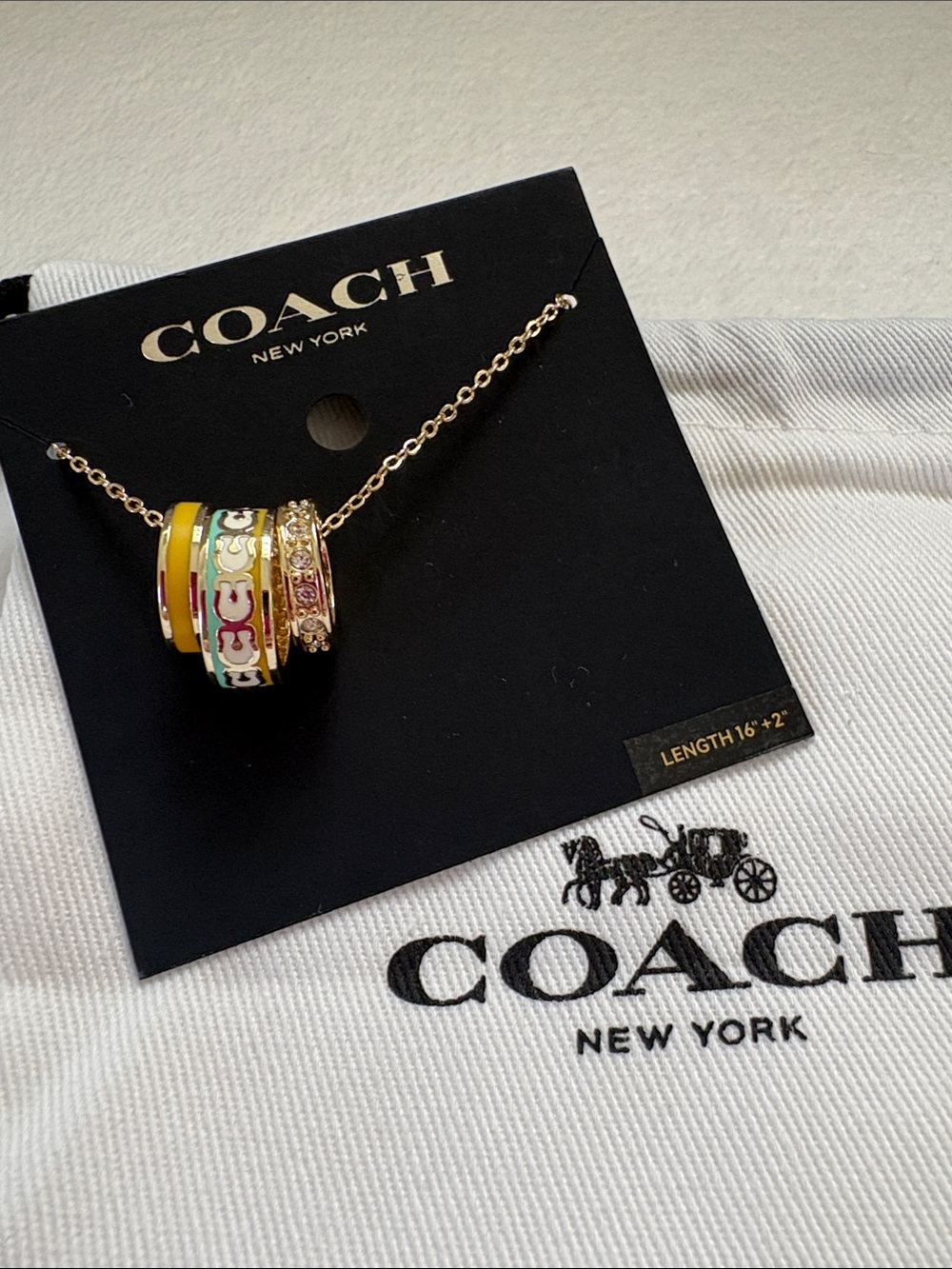 Coach Necklace - Picture 2 of 8